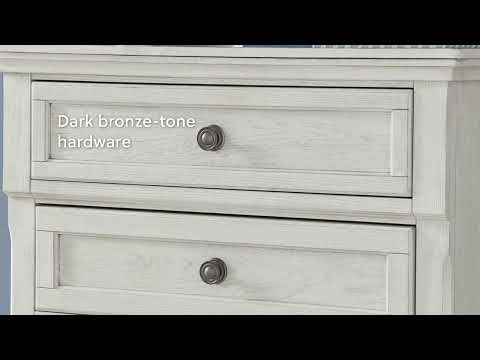 Robbinsdale - One Drawer Night Stand - Antique White
