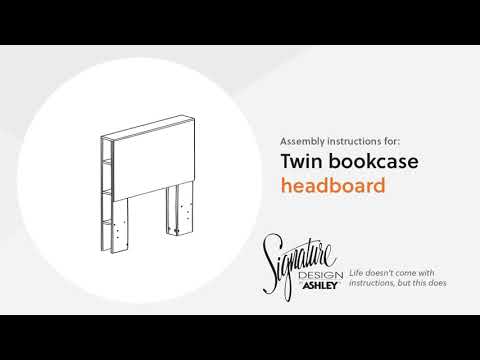 Aprilyn - Twin Bookcase Headboard - White
