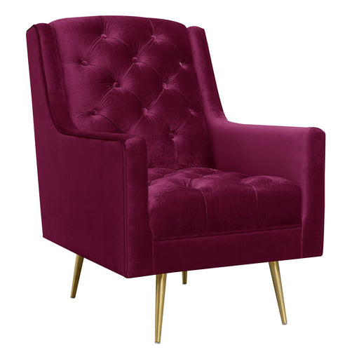 Bryan Accent Chair w/ Gold Legs image