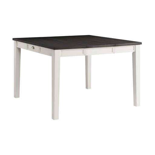 Kayla Two Tone Counter Height Dining Table with Storage image