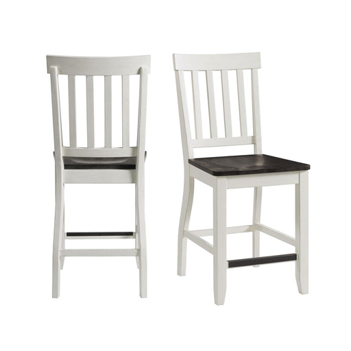 Kayla Two Tone Counter Height Side Chair Set of 2 image