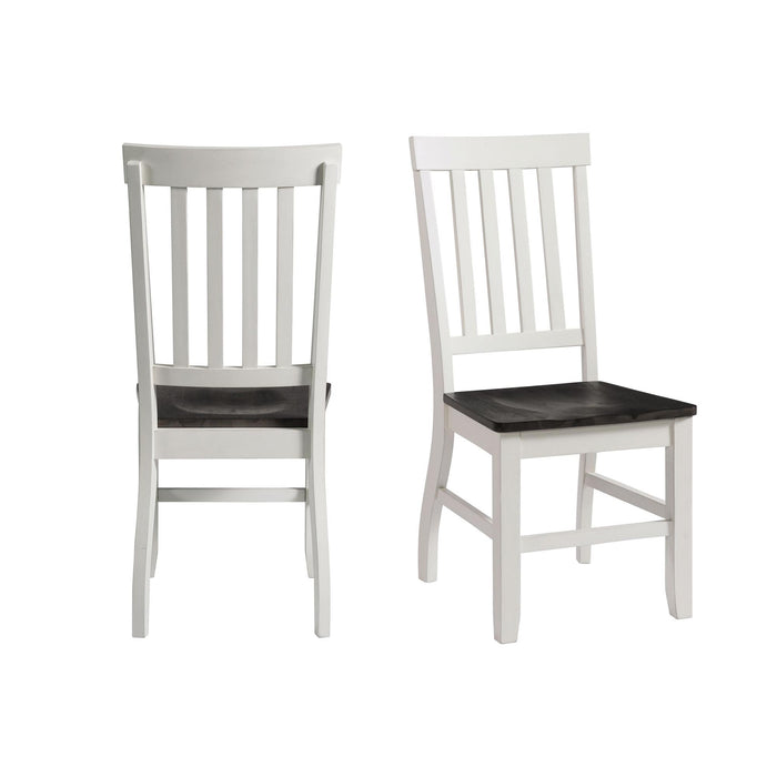 Kayla Two Tone Side Chair Set of 2 image