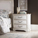 Liberty Abbey Road 3 Drawer Nightstand in Porcelain White image