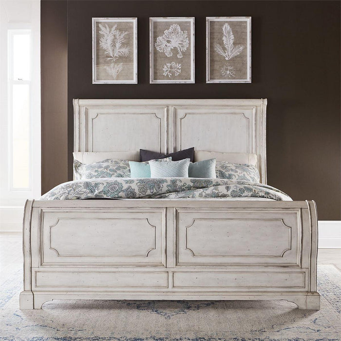 Liberty Abbey Road Queen Sleigh Bed in Porcelain White image