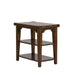 Liberty Aspen Skies Chair Side Table in Russet Brown image