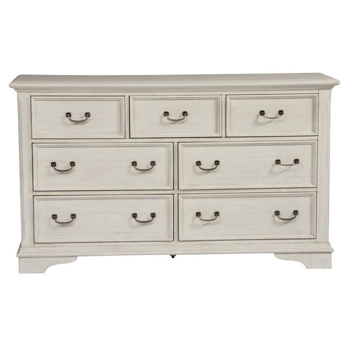 Liberty Funiture Bayside Drawer Dresser in Antique White image