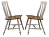 Liberty Furniture Al Fresco Slat Back Side Chair (Set of 2) in Driftwood/Sand image