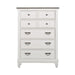 Liberty Furniture Allyson Park Drawer Chest in Wirebrushed White image