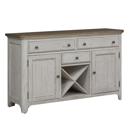 Liberty Furniture Farmhouse Reimagined Buffet in Antique White image