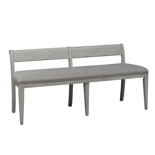 Liberty Furniture Farmhouse Reimagined Upholstered Bench (RTA) in Antique White image
