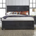 Liberty Furniture Harvest Home Queen Panel Bed in Chalkboard image