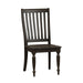 Liberty Furniture Harvest Home Slat Back Side Chair (RTA) in Chalkboard (Set of 2) image