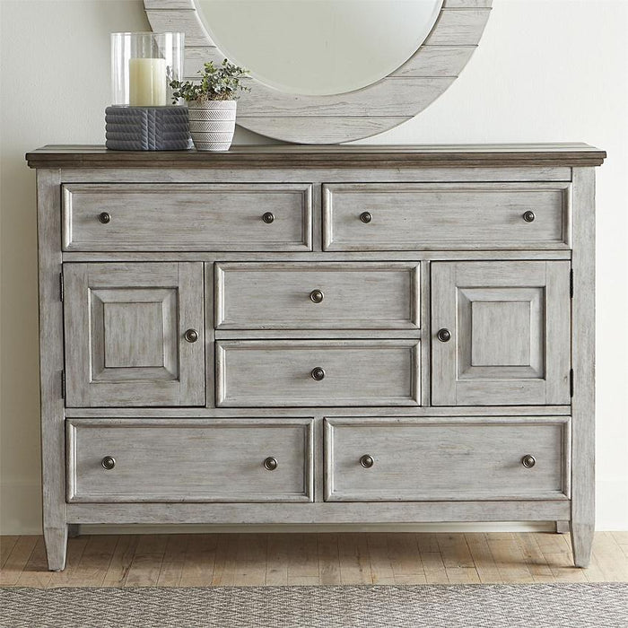 Liberty Furniture Heartland Drawer Chesser in Antique White image