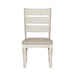 Liberty Furniture Heartland Ladder Back Side Chair (Set of 2) in Antique White image