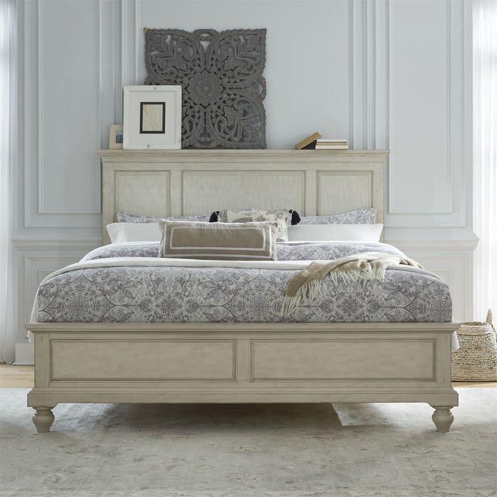 Liberty Furniture High Country Queen Panel Bed in Antique White image