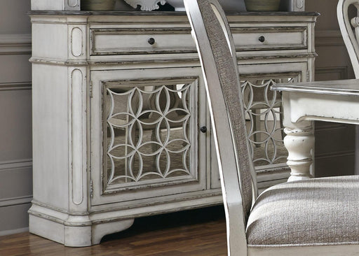 Liberty Furniture Magnolia Manor Buffet in Antique White image