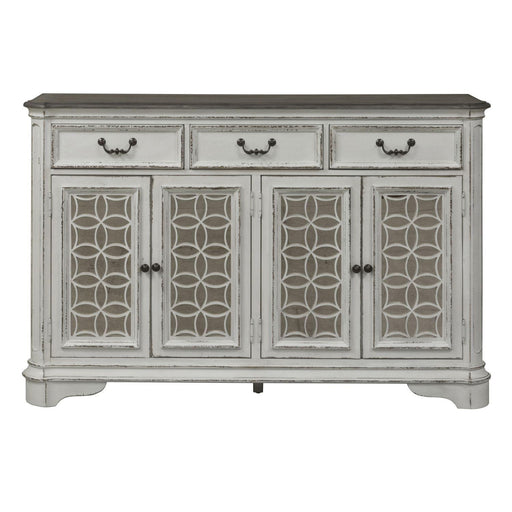 Liberty Furniture Magnolia Manor Hall Buffet in Antique White image