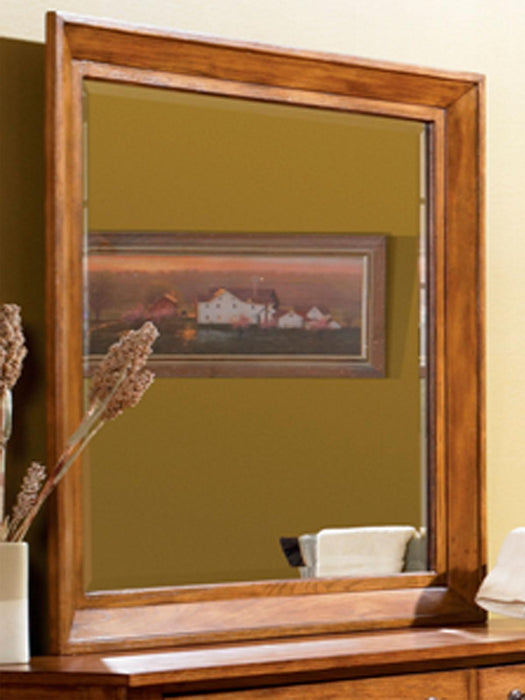 Liberty Furniture Grandpa's Cabin Mirror in Age Oak image