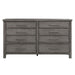 Liberty Furniture Modern Farmhouse Drawer Dresser in Dusty Charcoal image