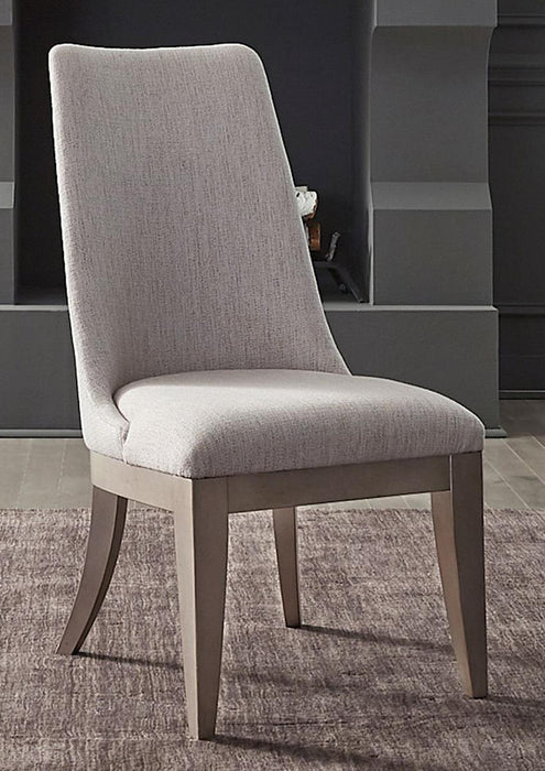 Liberty Furniture Montage Upholstered Side Chair in Platinum (Set of 2) image