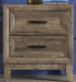 Liberty Furniture Ridgecrest 2 Drawer Nightstand in Cobblestone image