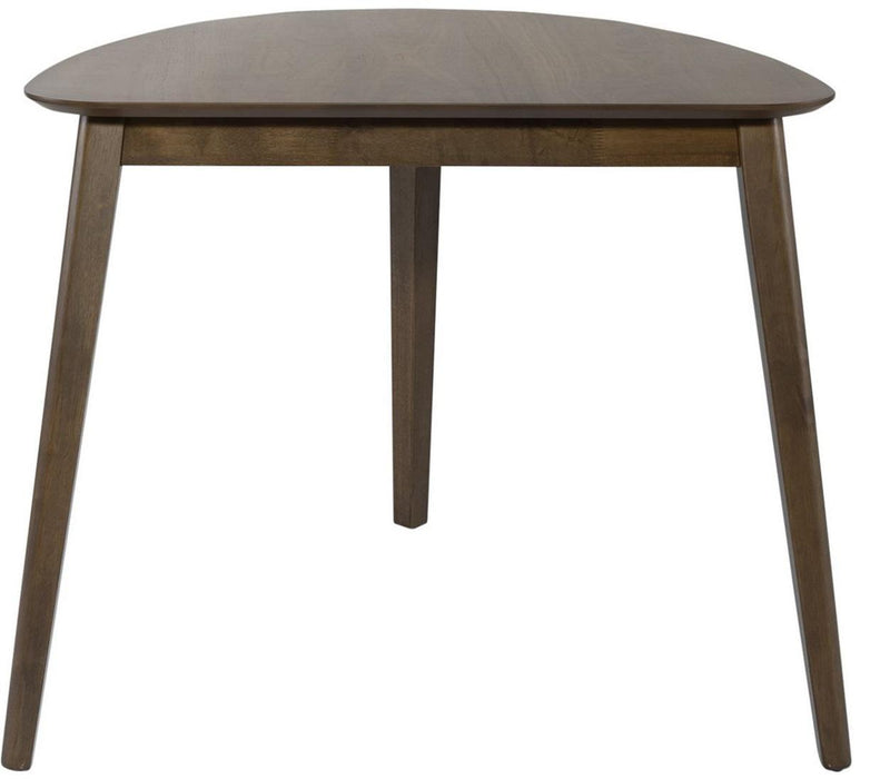 Liberty Furniture Space Saver Triangle Table in Satin Walnut image