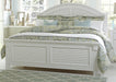 Liberty Furniture Summer House King Panel Bed in Oyster White image