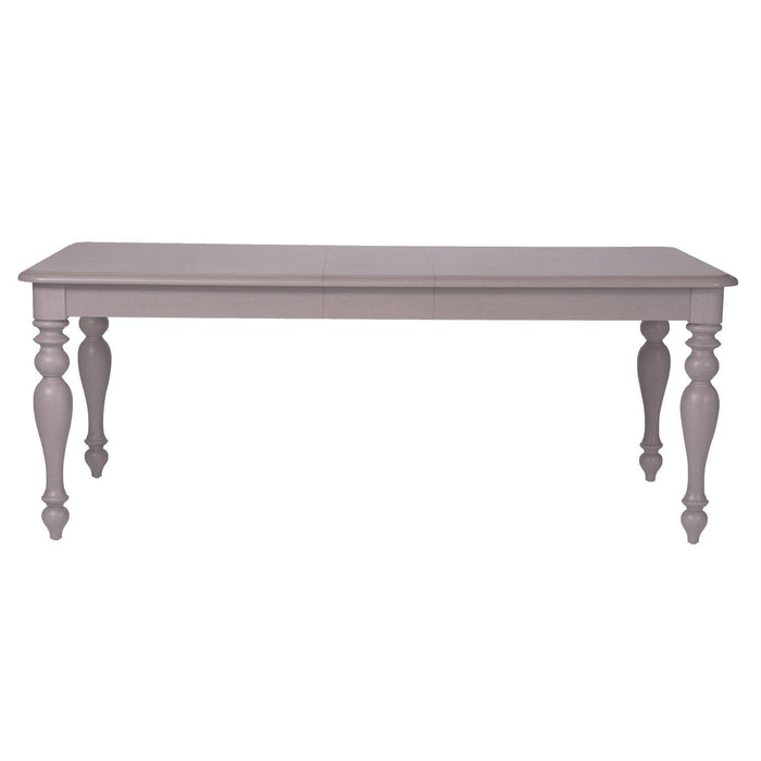 Liberty Furniture Summer House Rectangular Leg Table in Dove Grey image