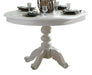 Liberty Furniture Summer House Round Pedestal Table in Oyster White 607-4254 image