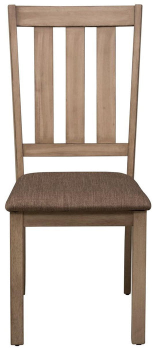 Liberty Furniture Sun Valley Slat Back Side Chair in Sandstone (RTA) image