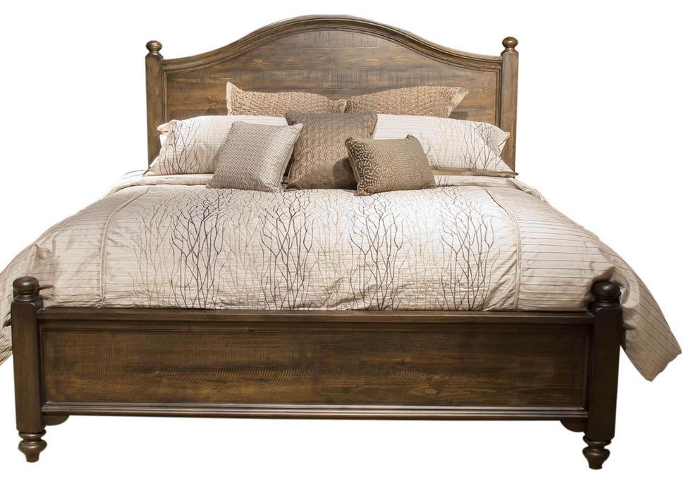 Liberty Catawba Hills King Poster Bed in Peppercorn 816-BR-KPS image