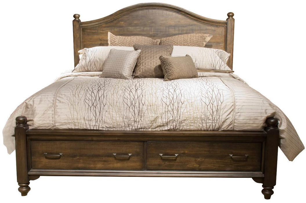 Liberty Catawba Hills Queen Poster Bed in Peppercorn 816-BR-QPS image
