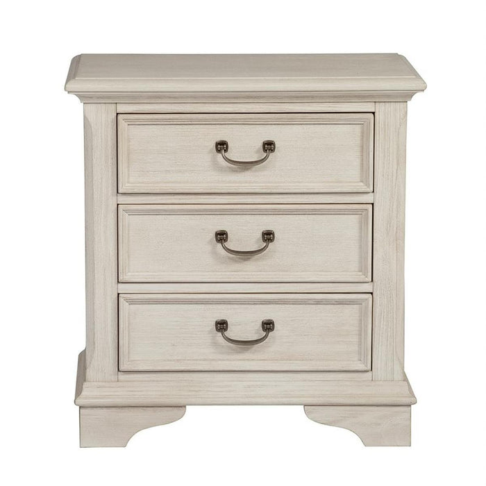 Liberty Furniture Bayside Drawer Nightstand  in Antique White image