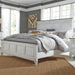 Liberty Furniture Allyson Park Queen Panel Bed in Wirebrushed White image