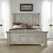 Liberty Furniture Big Valley Queen Panel Bed in Whitestone image