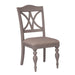 Liberty Furniture Summer House Slat Back Side Chair (RTA) in Dove Grey (Set of 2) image