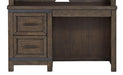 Liberty Furniture Thornwood Hills Student Desk in Rock Beaten Gray image