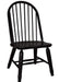 Liberty Furniture Treasures Bow Back Side Chair in Black (Set of 2) image