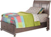 New Classic Furniture Allegra Youth Twin Storage Bed in Pewter image