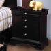 New Classic Belle Rose 4 Drawer Night Stand in Black Cherry image