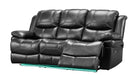 New Classic Flynn Power Sofa (Lights) in Premier Black image