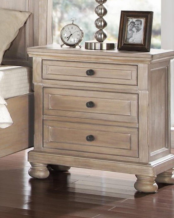 New Classic Furniture Allegra Nightstand in Pewter image