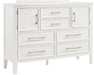 New Classic Furniture Andover 6 Drawer  Dresser  in White image