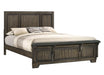 New Classic Furniture Ashland Queen Panel Bed in Rustic Brown image