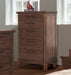 New Classic Furniture Cagney Lift Top Chest in Chestnut image