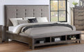 New Classic Furniture Cagney Eastern King Bed in Vintage Gray image