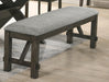 New Classic Furniture Gulliver Bench in Rustic Brown image