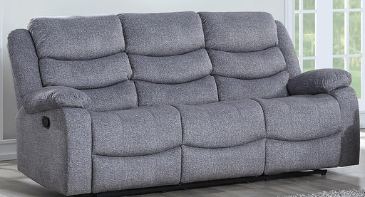New Classic Furniture Granada Dual Recliner Sofa with Power in Gray image