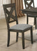 New Classic Furniture Gulliver Side Chair in Rustic Brown (Set of 2) image