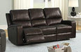 New Classic Furniture Linton Sofa with Power Footrest in Gray image